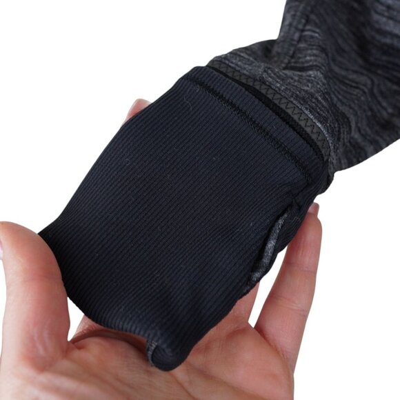 Lululemon It's Rulu 1/4 Zip Pullover Heather Gray‎ Size 4 - Picture 4 of 10